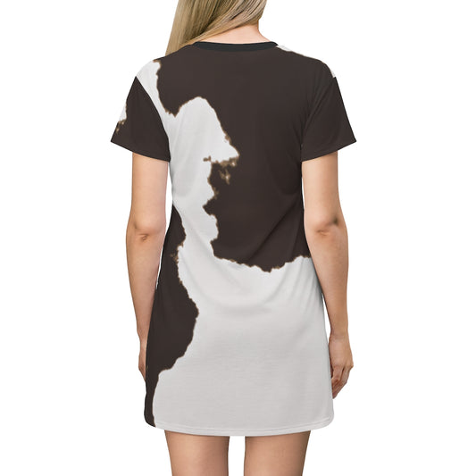 Cow Print Dress