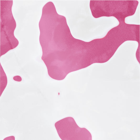 Pink Cow Print Duvet Cover [Microfiber]